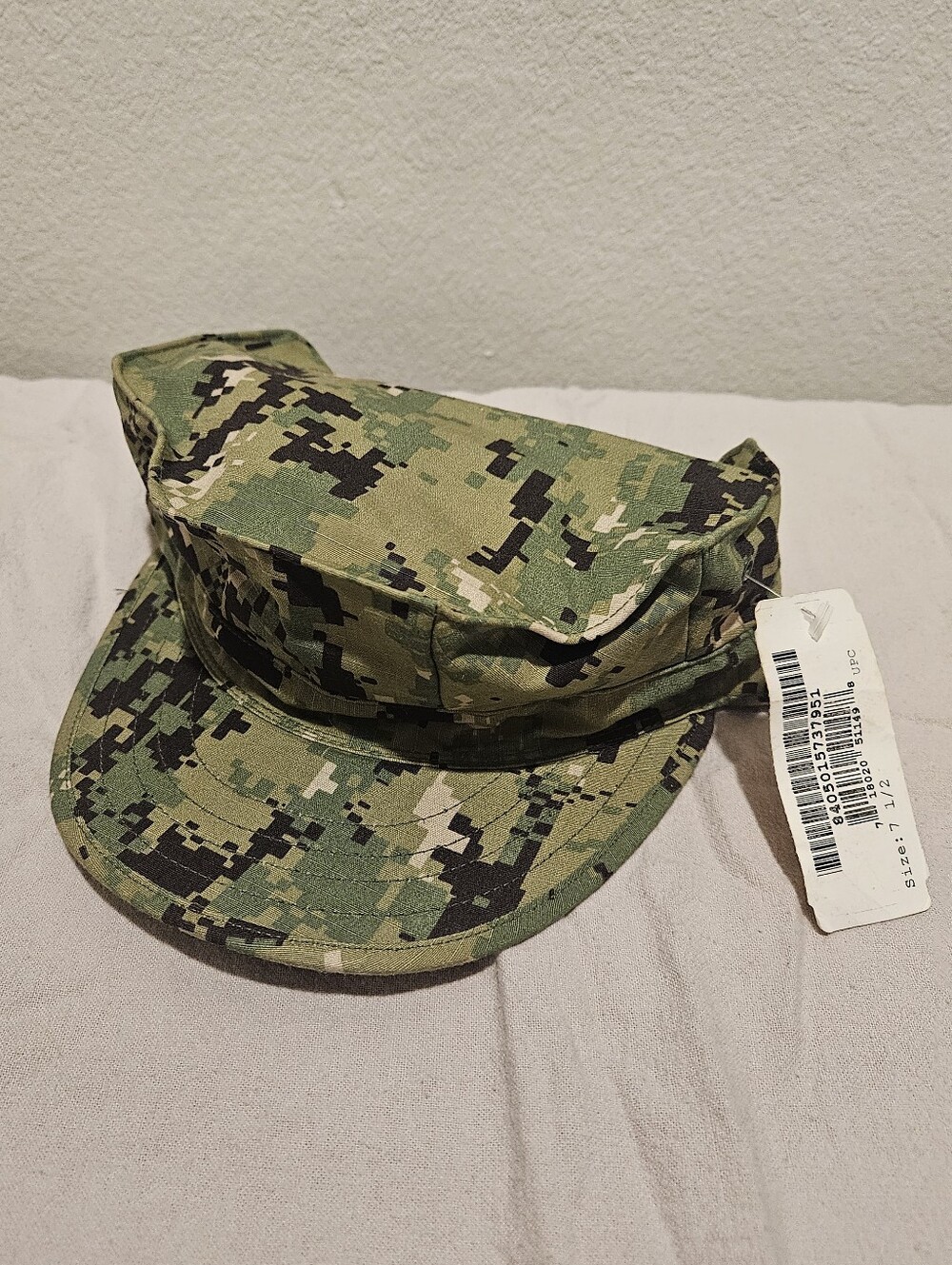 New ✨️Digital Camo Military Style Patrol Cap - Green Camouflage